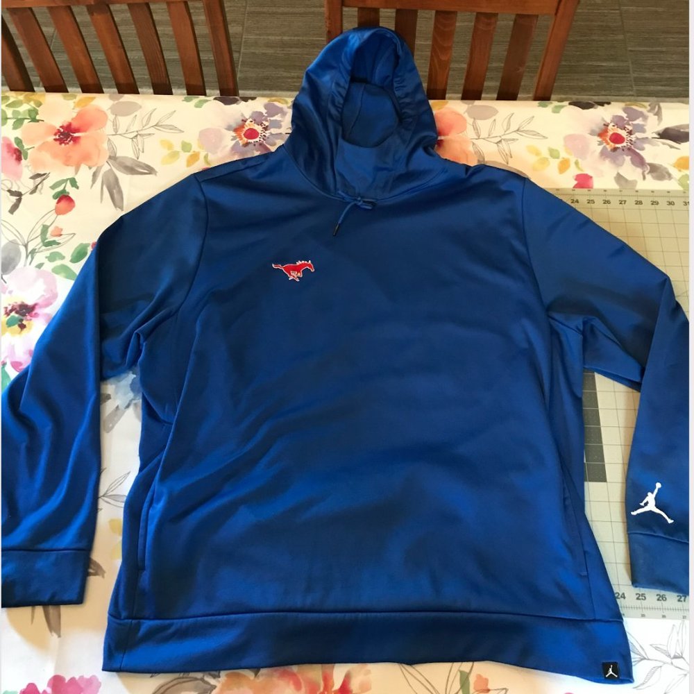 Mens SMU Jordan Hoodie XXXL